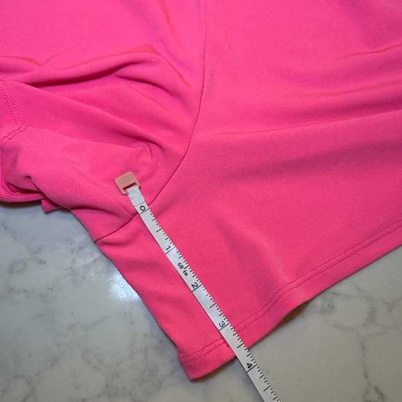 Lilly Pulitzer La Fortuana Off the Shoulder Romper Pink XL - Picture 8 of 8